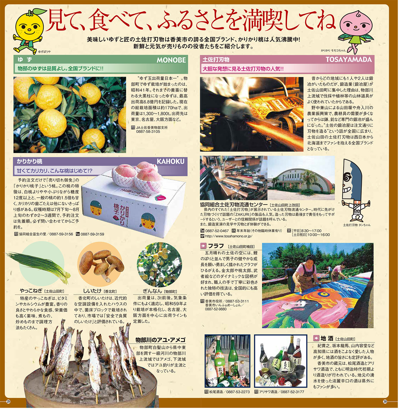 香美市観光ガイドブック かみんぐ